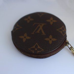 Monogram Canvas Round Coin Purse